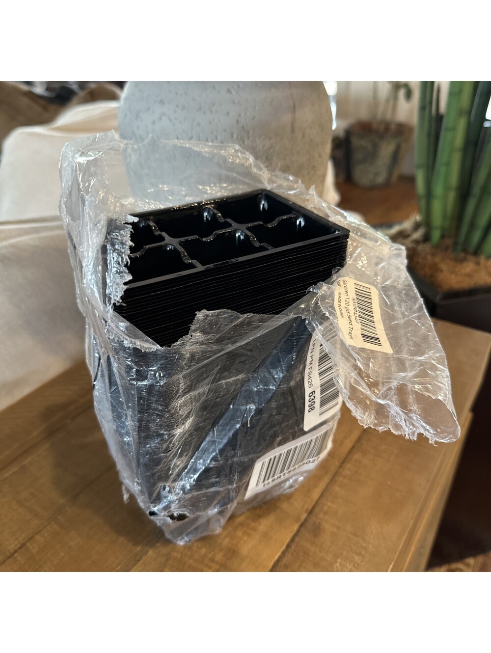 88 Pack 6-Cell Seed Starting Tray for Seedlings, Plant Starter Trays with New